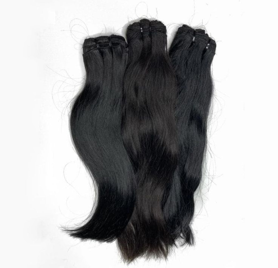 3 Silky Straight Bundles